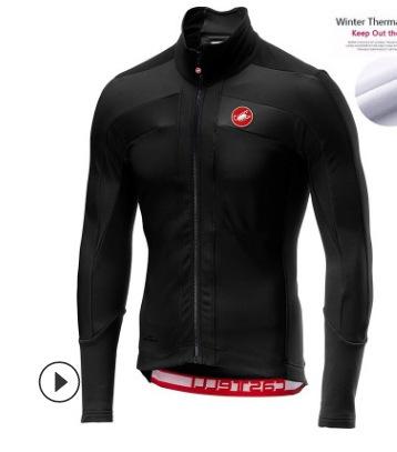 Winter Fleece To Keep Warm Cycling Clothes, Tops, Road Mountain Bikes, Men's and Women's Cycling Clothes Set