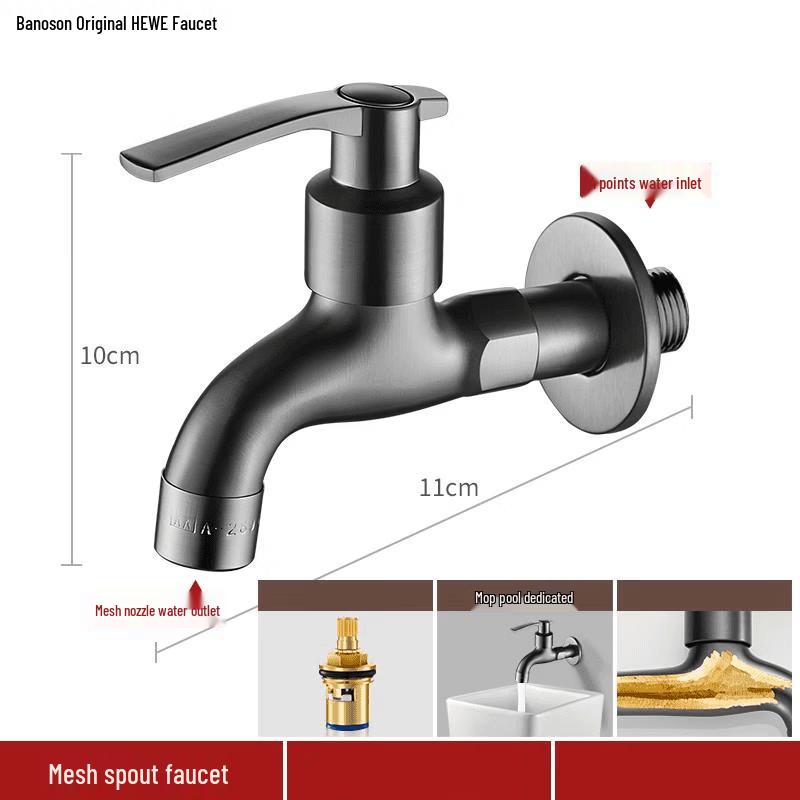 TLXT Balcony Mop Sink Faucet