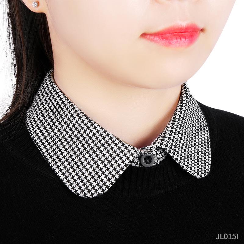 Children's Versatile Denim Dickey Faux Collar for Sweaters and Ladies - Multifunctional Pointed Collar Decoration