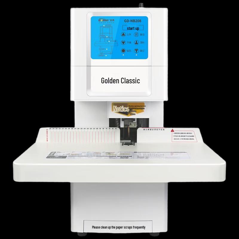 GOLDEN GD-NB208 Automatic Financial Binding Machine