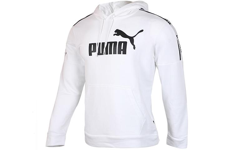 PUMA AMPLIFIED Sweatshirts Men s White Hooded Moderate Regular 580438-02 S