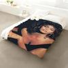 Whitney Houston Throw Flannel Throw Blanket: Soft Kid-Friendly Warm Anti-Static All Season Washable Couch Bed Home