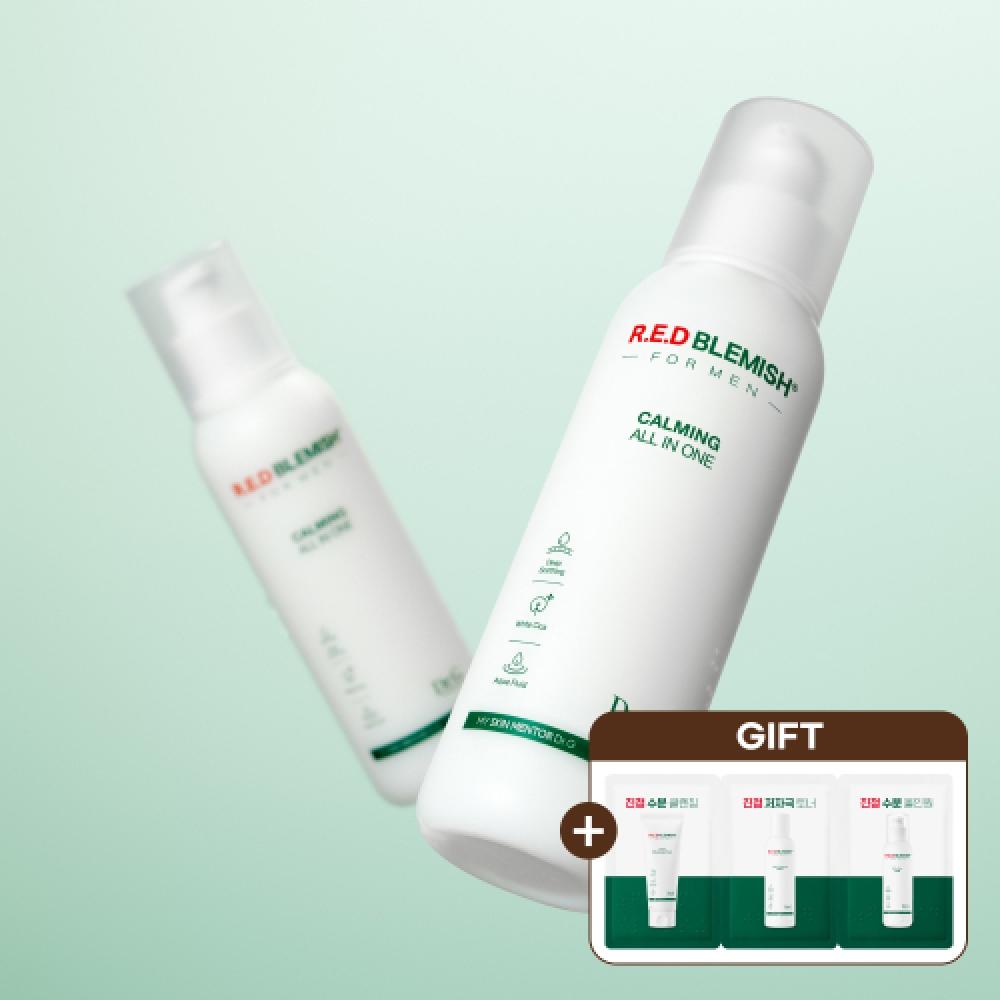 Dr.g  1+1  Red Blemish For Men SoothIng All In One 150ml FREE