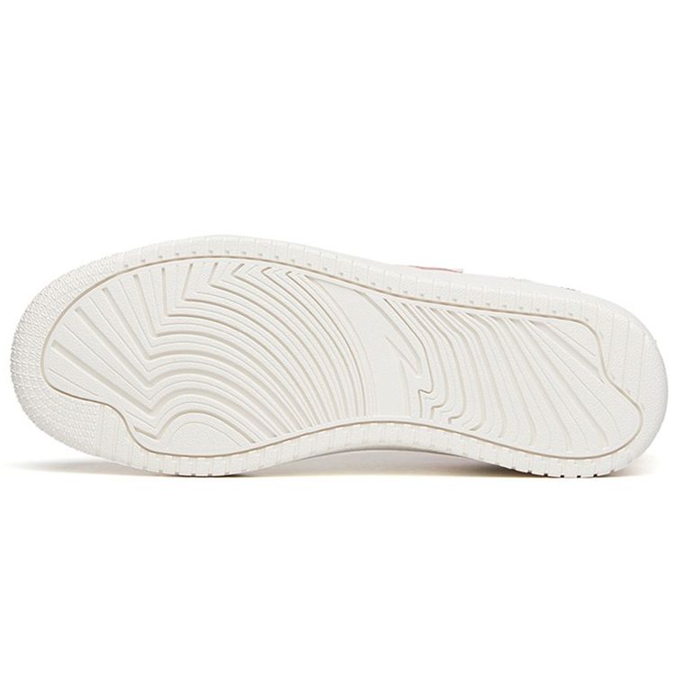 Anta Non-Slip Lightweight Low-Top Skate Shoes Women Sneakers White Pink 922128068-2