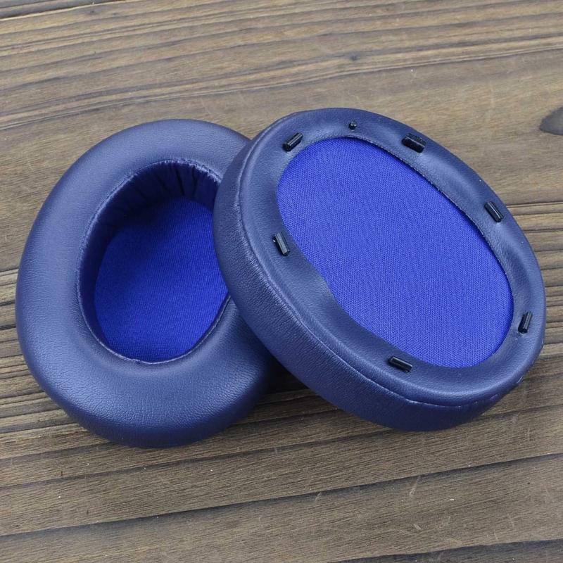 Soft Leather Earpads Ear Pads for WH-XB910N XB910N Earphone Memory Foam Earcups Easily Replaced Ear Cushions Replacement