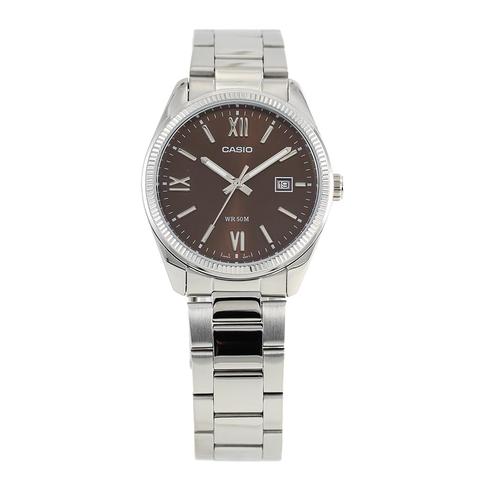 

CASIO STANDARD Серебристо-коричневый MTP-1302DD-5A Мужские