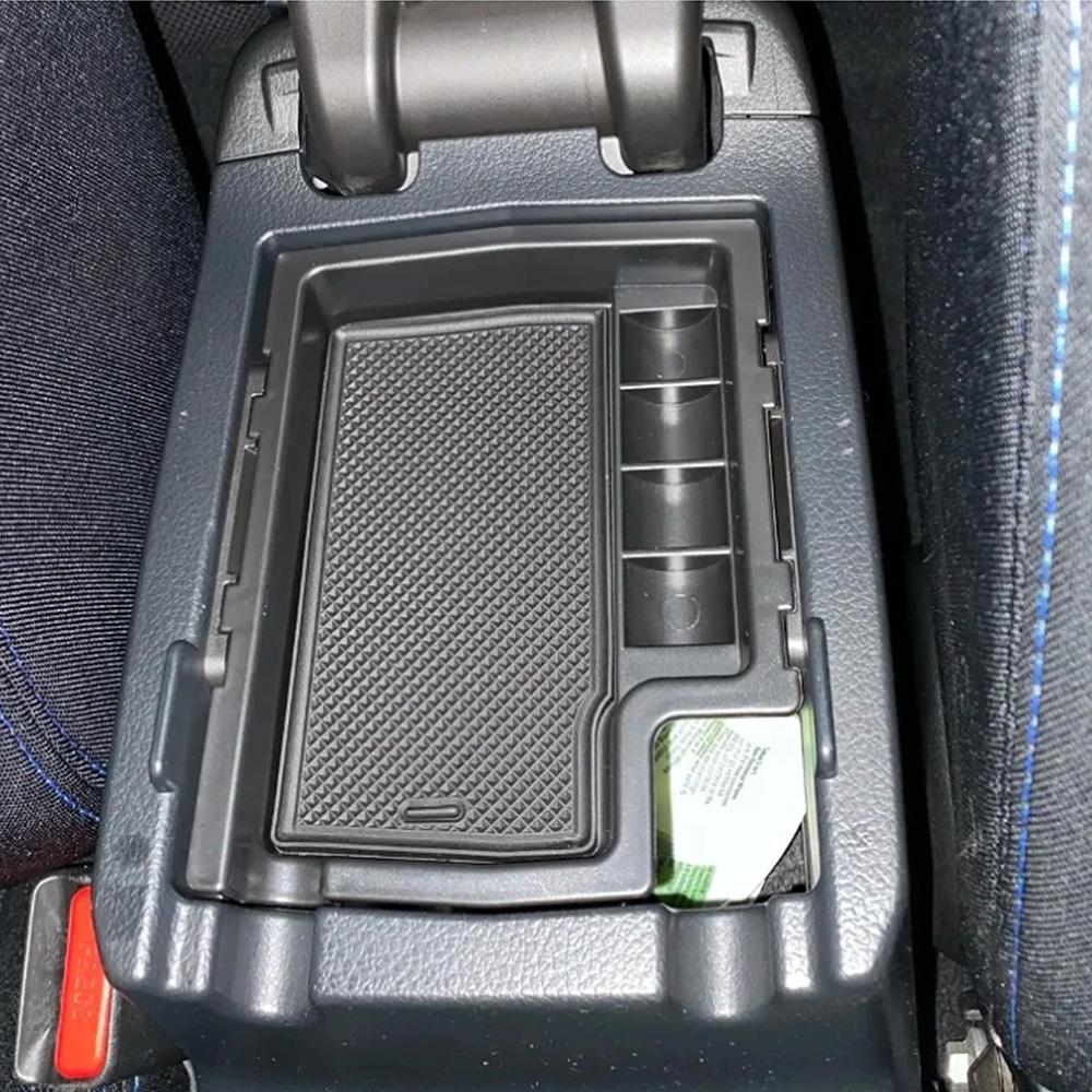 Car Armrest Storage Box for Subaru XV 2012-2017 Crosstrek Impreza2012-2016 Central Console Organizer Tray Interior Accessories