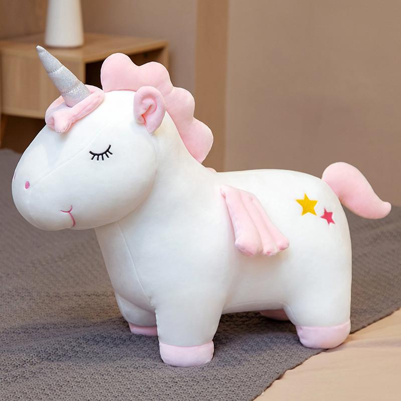 Adorable Unicorn Plushie Toy Cute Cartoon Doll Girls Sleep Birthday Present
