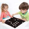 Checkerboard Game Board Mould Family Game Board Mould Puzzle Chess Game Math Game Suitable for Children and Adults