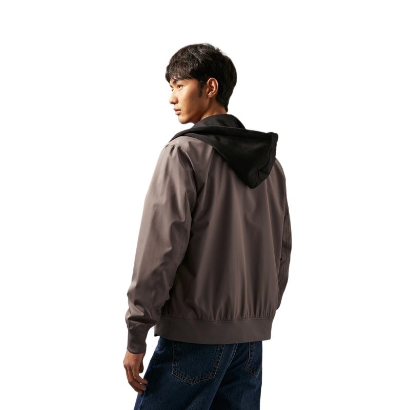 Calvin Klein Reversible Casual Commuter Bomber Jacket Men Jackets Space-Black J327465