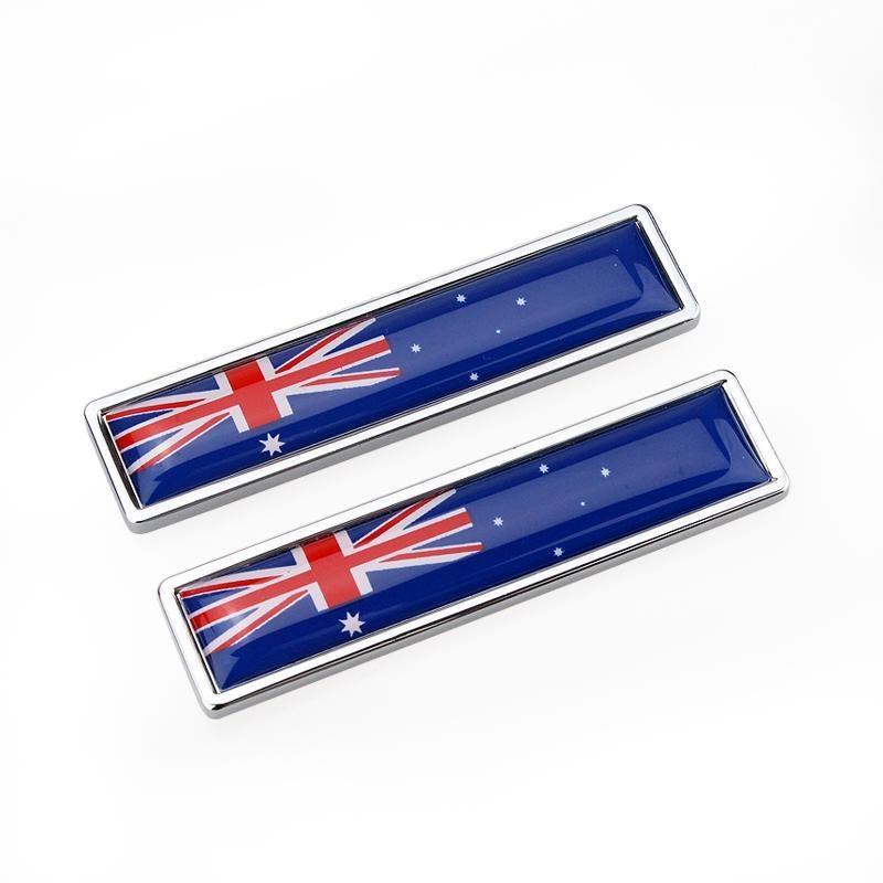 Car Decoration Decal Side Door Sticker for Italian U.S.A Germany Canada Flag Logo