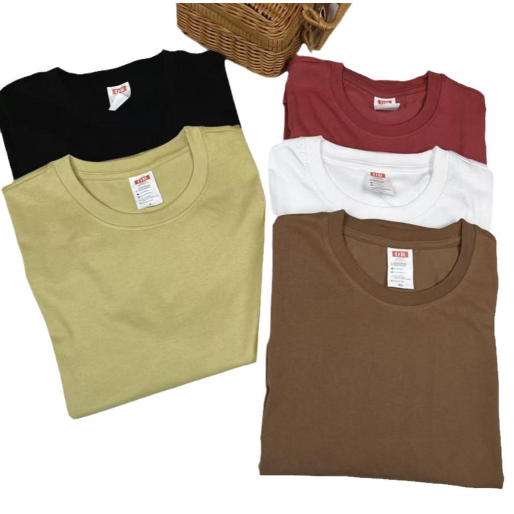 Men's and Women's High-Quality Cotton Crew Neck Short Sleeve T-Shirt – Versatile Summer Style for All Seasons