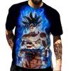 Men Clothes Dragon Ball Z T-shirt Oversized T Shirt Anime Dragon Ball T-shirts Son Goku Tops Super Saiyan Tee Boys Clothing