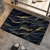 Rendering Flower Toilet Decorative Floor Mat Absorbent Bathroom Floor Mat Diatom Mud Floor Mat Absorbent Floor Mat Toilet