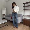2025 Women's Autumn/Winter Solid Color High Neck Loose Knit Sweater