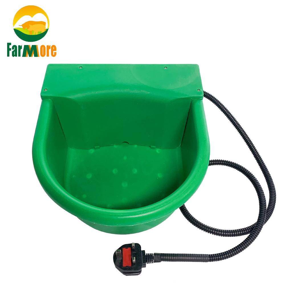 

5L Automatic Heated Water Bowl With Cow Drinking Floating Ball Cattle Feeding Dispenser For Horse Sheep Dog Livestock Supplies