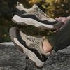 Comfortable Men's Hiking Shoes Casual Sneakers Daily Walking Travel Shoes Fashionable Treking Footwear Lightweight Mesh Shoes