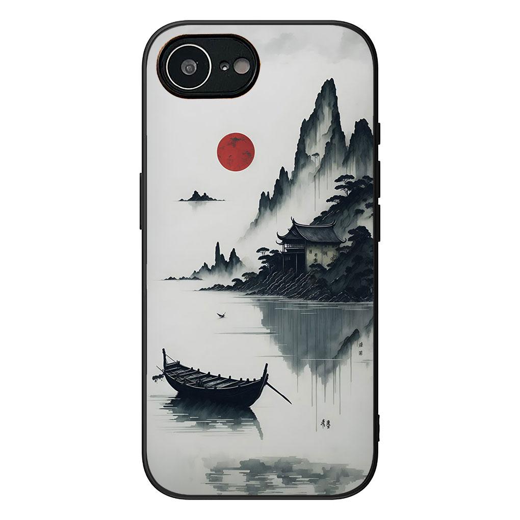 Japan Samurai Skeleton Skull Chinese Style Phone Cover for Xiaomi Redmi Note 12 11 10 Pro 10A 10C 12C 14C A4 Note12 5G Soft Case