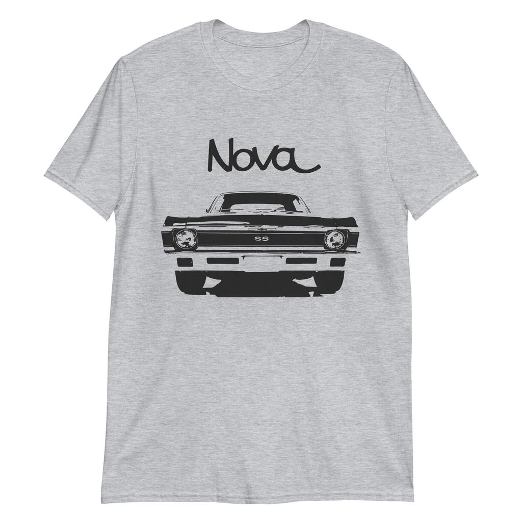 1972 Chevy Nova American Muscle Classic Car Drag Racing Hot Rod SS T-Shirt