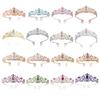 Queen Tiaras Crowns Headbands for Weddings and Parties Crystal Headpiece for Bride Special Occasion Stage Show Headwear