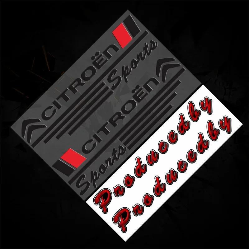 Car Rear View Mirror Waterproof Sticker Anti Scratch Decal for Citroen C3 C2 C5 C1 Berlingo Jumper Picasso C4L Xsara DS3 Elysee akh256