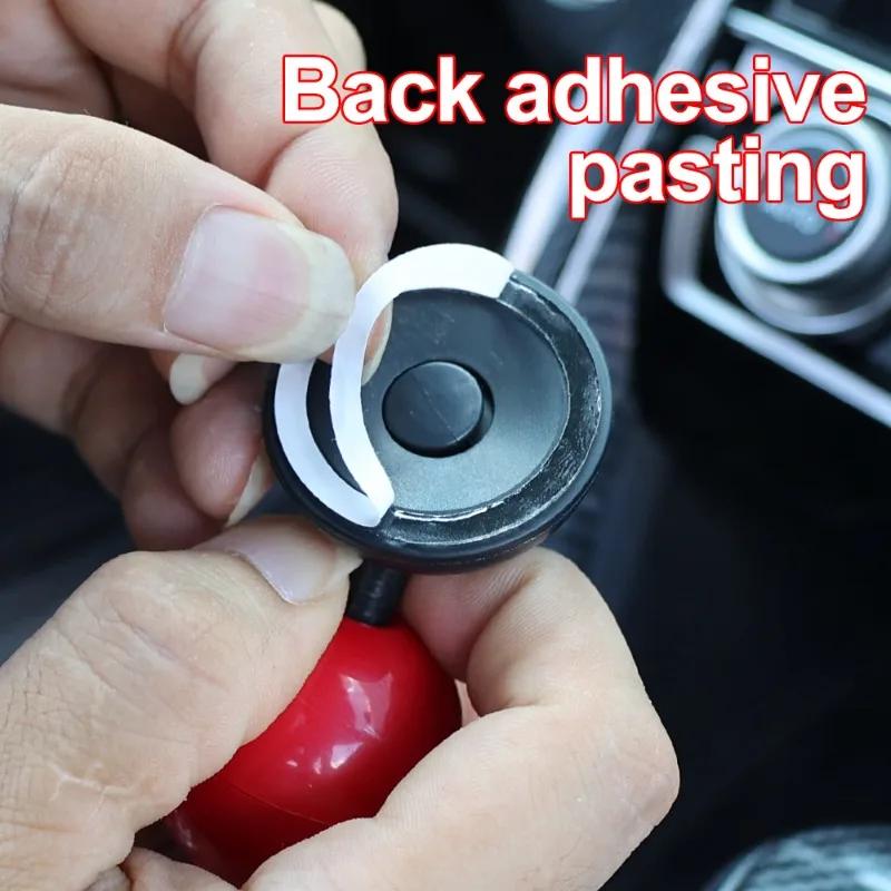 Car One Click Start Button Rocker Automotive Engine Start Stop Button Control Lever Start Switch Pull Rod Decoration Accessories
