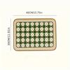 Retro Heat Resistant Placemat Oil-Proof Waterproof Pu Leather Dining Room Table Mat Kitchen Tableware Bistro Bar Home Decor