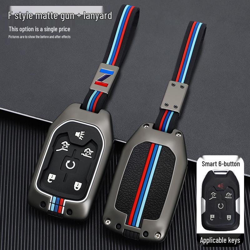GMC Key Case: High-End Protective Shell for Yukon & Sierra - Stylish Car Accessory for Men & Women