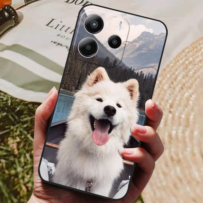 For Xiaomi Redmi Note 14 5G Case Luxury Painted Phone Silicon Back Cover For Redmi Note 14 5G Global 2025 Cases Protective Shell