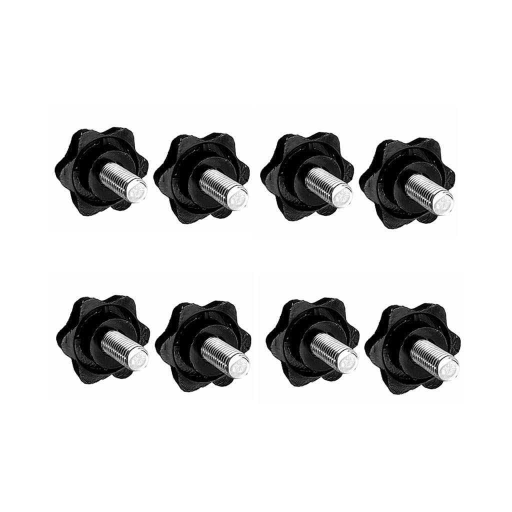NORMICHIC Pedal Fixed Screws for G25 G27 G29 G920 G923 Pedal Bracket, M6 14MM Steering Wheel Set Screw (8Pcs)