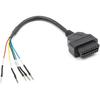 16pin Female Can Line Jumper Tester Connector Diagnostic Cable K+CAN Cable for Vehicles