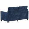 Sofa Navy Blue 156 X 81 X 87.5 Cm Polyester