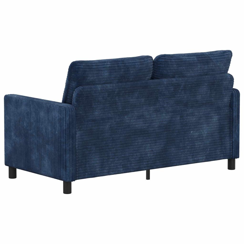 Sofa Navy Blue 156 X 81 X 87.5 Cm Polyester