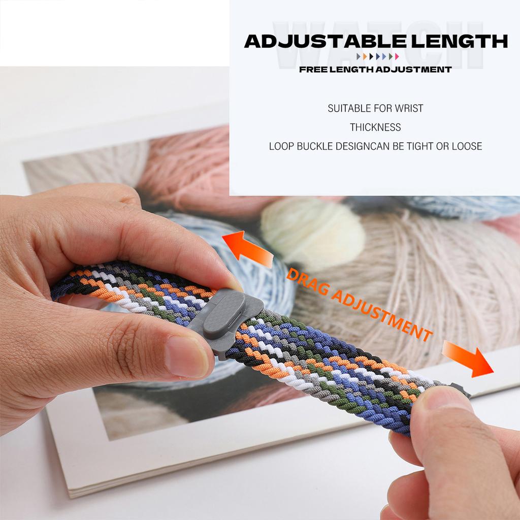 Geflochtenes Nylon für Samsung Galaxy watch fit 3 Armband Smartwatch-Zubehör Armband Gürtel Armband Correa für Galaxy fit3 Band