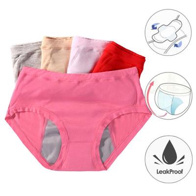 Auslaufsichere Menstruationshöschen, Damen-Unterwäsche, physiologische Hosen, Baumwolle, Gesundheit, Taille, warm