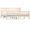 VidaXL Bed Frames Solid Wood 200x200 Cm