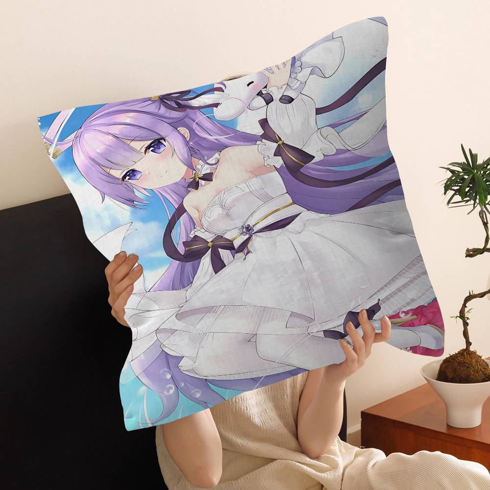 Azur Lane Movie Pillow Cushion Cover Pillowcase Living Room Sofa Home Decor Customized