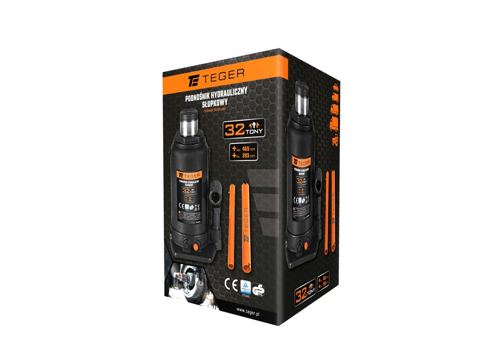 Hydraulic Jack - Post, 32T, Teger
