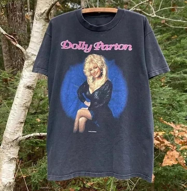 Vintage 90s Dolly Parton 1994 Dollywood REPRINT T-shirt size S-5XL S