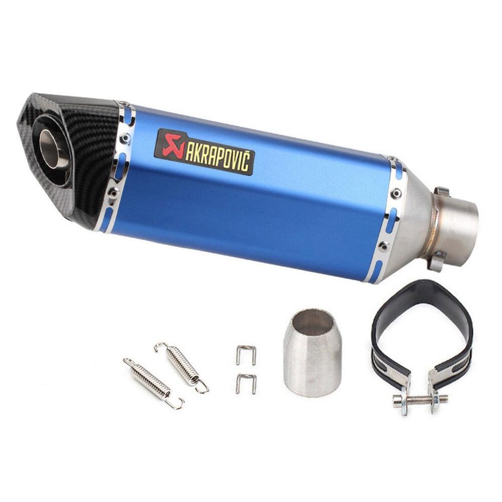 Modified Exhaust Pipe for Motorcycle/Scooter - Spring Breeze NINJA, Small Hexagonal/Round Tail Design