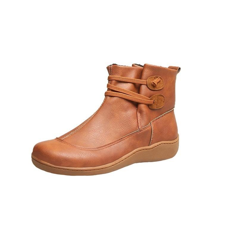 Fashion Women Ankle Boots Spring Autumn Roman British Style Soft Casual Boots Women New Trend Fashion Outdoor Designer Shoes for Women