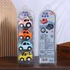 4 Stück Mini-Auto-Modellspielzeug Simulation Rückziehauto Spielzeug Cartoon Schiebe-Trägheitsfahrzeug Spielzeug für Kinder Geburtstagsgeschenke
