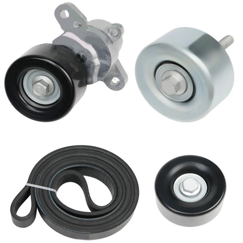 NEW-Drive Belt Tensioner Kit For Nissan Maxima 2009-2015 3.5L V6-39155 11955JA10D SK89676 SK107054