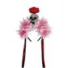 Scary Flower Halloween Headband Simulated Flower Halloween Skull Hairhoop  Girls