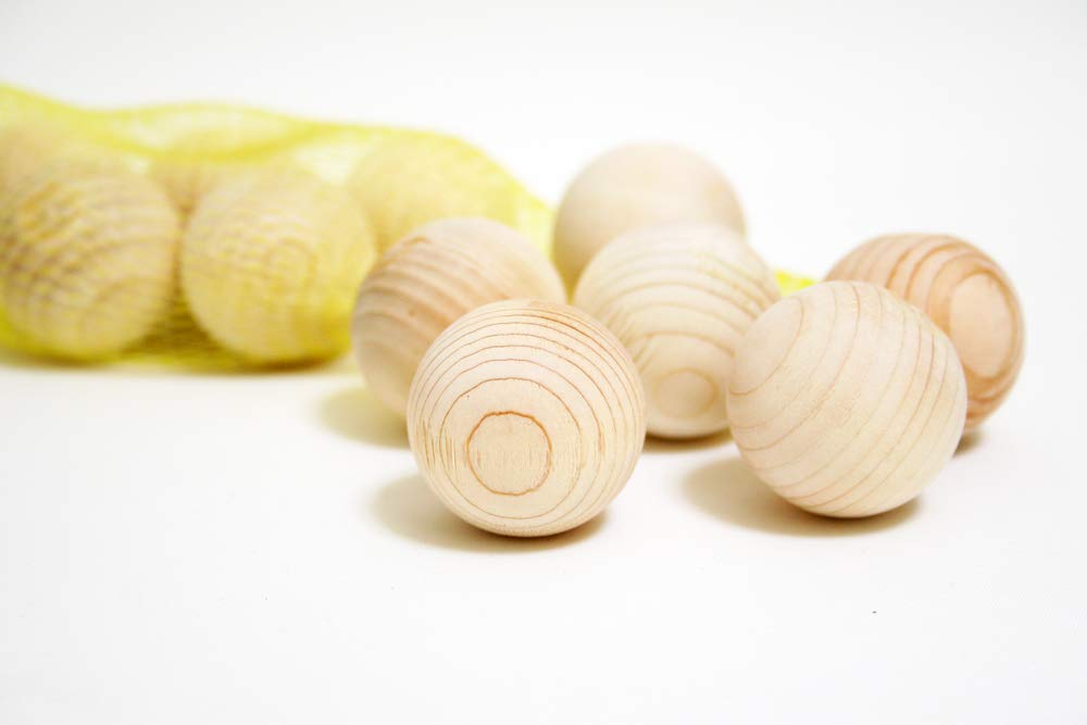 [Hinoki Village: Healing Hinoki Products] Japanese Hinoki Scented Balls (12 Pieces)
