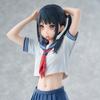 Figura de Anime no Meio de um Traje de Marinheiro Figuras de Menina Kawaii Decoração Modelo Bonecas Japonesas Modelo Brinquedos Decorações de PVC 28cm