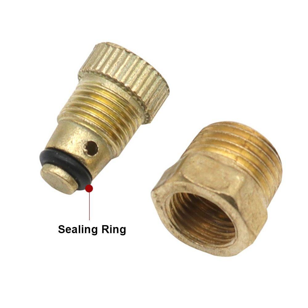 1Pcs Silent Drain Screw Brass Air Compressor Accessory New Valve Screw Air Pump Tools