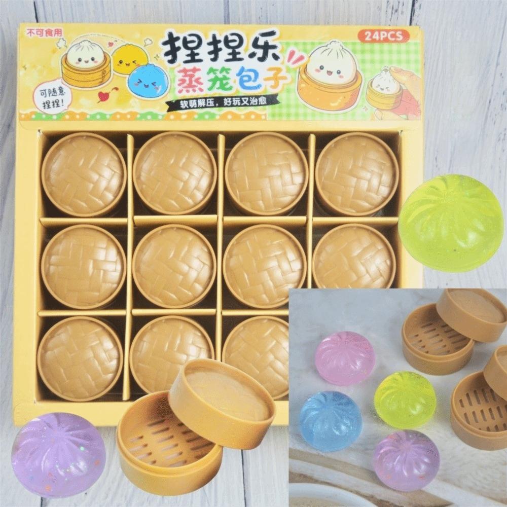 Slow Rebound Squishy Fidget Toy Dumplings Fidget Sensory Toy Squeezable Toys Favors Gift
