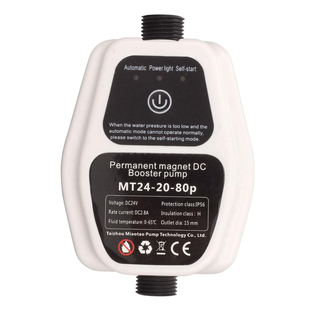 Ενισχυτική αντλία Αυτόματη πίεση νερού ντους Ενισχυτική ανακυκλοφορία Επιτοίχια αντλία DC 100;240V