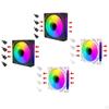 -Fan,PC Fan,5V,3-pin+,4-pin,ARGB,120mm,Good Heat Dissipation,Easy Installation,Fan,Case Cooler Fan